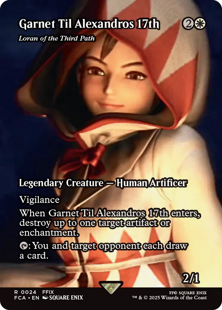 Grenat Til Alexandros XVII – Loran de la troisième voie (Vitrine) [FINAL FANTASY : À travers les âges]