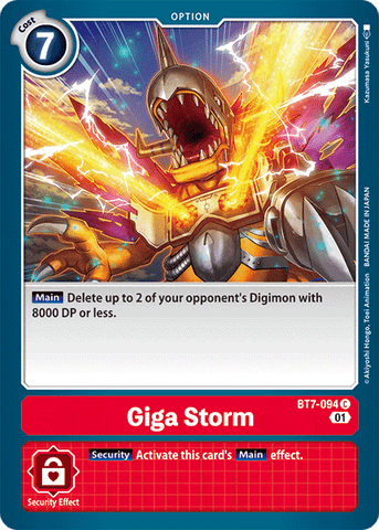 Giga Tormenta [BT7-094] [Próxima Aventura]