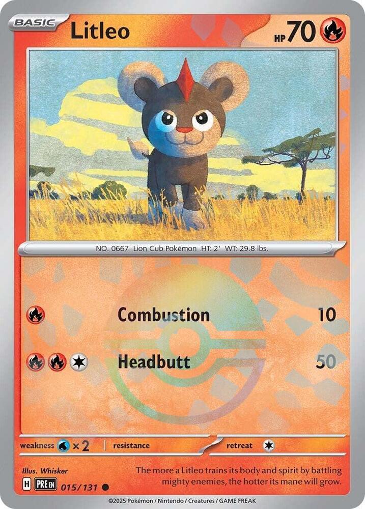 Hélionceau (015/131) (Motif Poké Ball) [Écarlate et Violet : Évolutions Prismatiques]