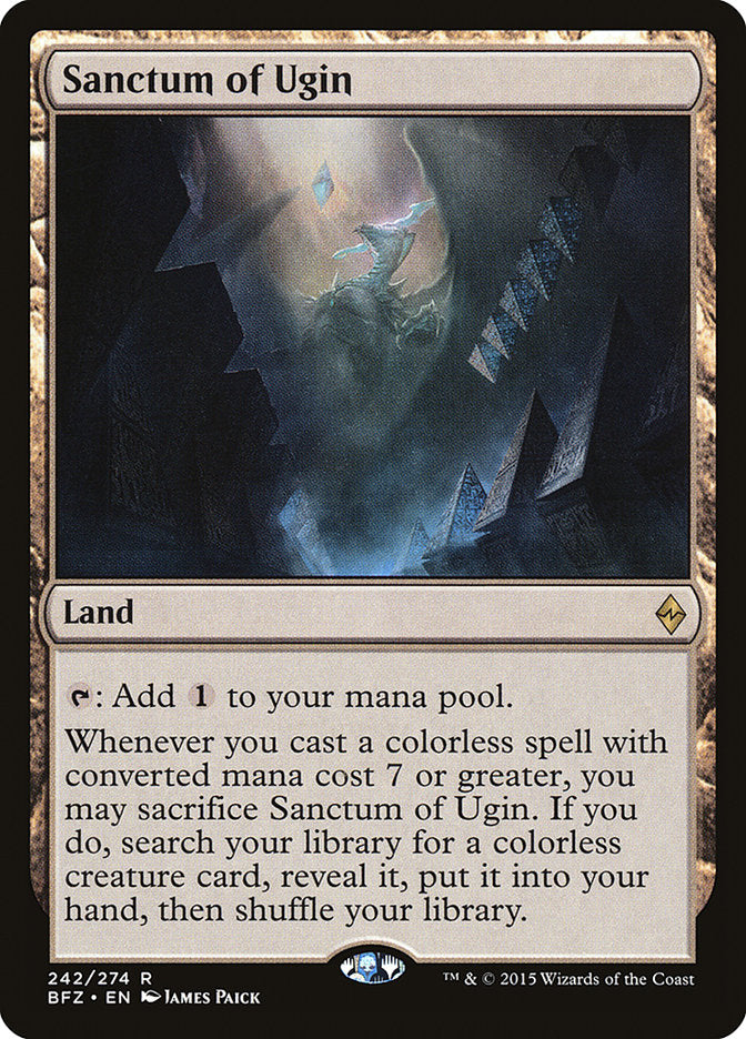 Sanctuaire d'Ugin [Bataille pour Zendikar]
