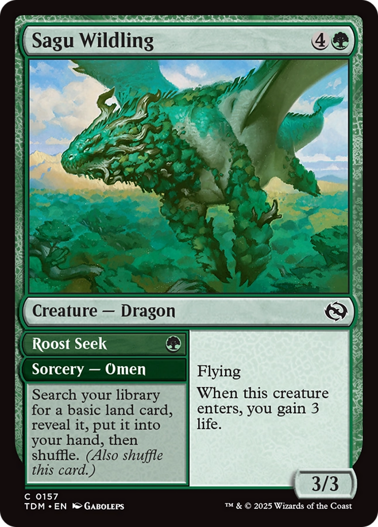 Sagu l'Indomptable [Tarkir : Rafale draconique]