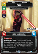 Maul - Maestro del Colectivo de las Sombras (6) (Finalista) (6) [Promos de Juego Organizado]