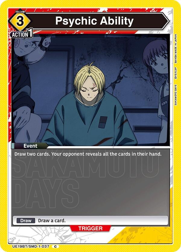 Image for Psychic Ability (UE19BT/SMD-1-037) (UE19BT) - Union Arena
