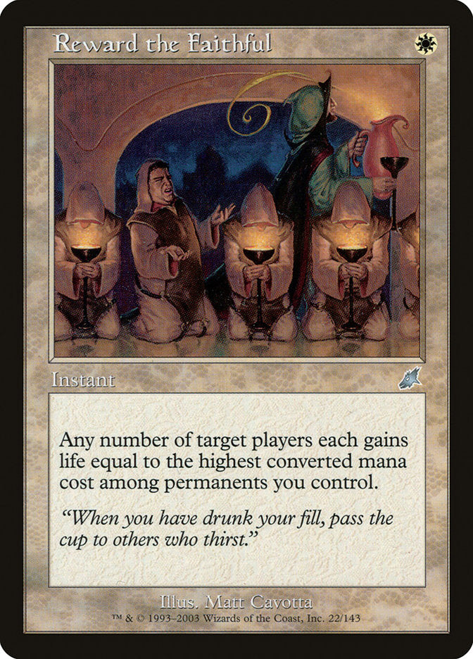 Recompensa a los fieles [Azote]