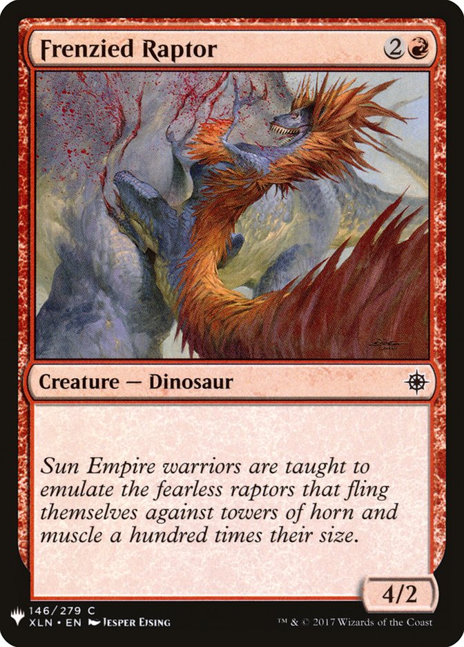 Raptor frénétique [Mystery Booster]