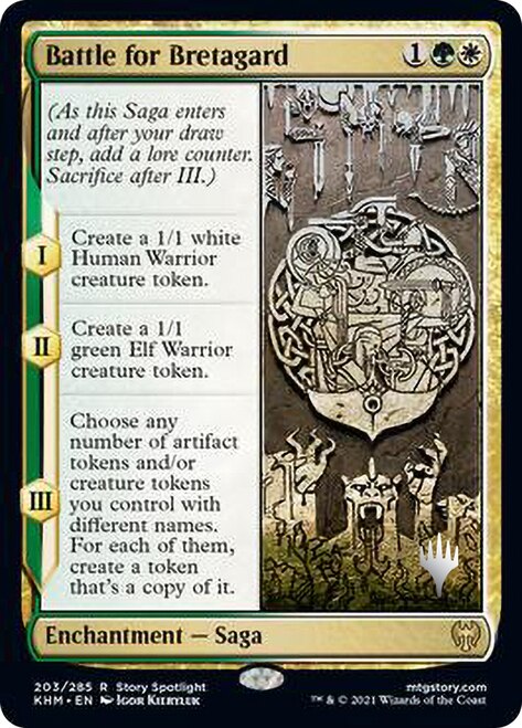 Bataille pour Bretagard (Pack promo) [Promos Kaldheim]