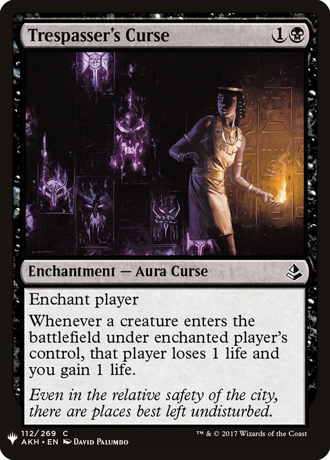 Malédiction de l'intrus [Mystery Booster]