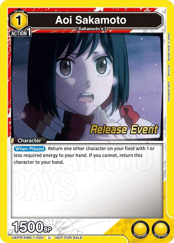 Image for Aoi Sakamoto (020) (UE19BT/SMD-1-020) (UE19BT_RE) - Union Arena