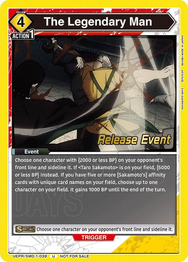 Image for The Legendary Man (UE19BT/SMD-1-038) (UE19BT_RE) - Union Arena