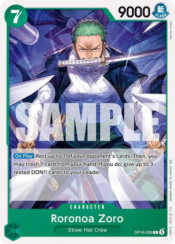 Roronoa Zoro [La hora de la batalla]