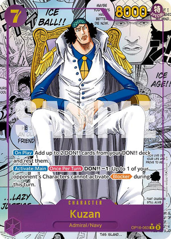Kuzan (Manga) [El momento de la batalla]