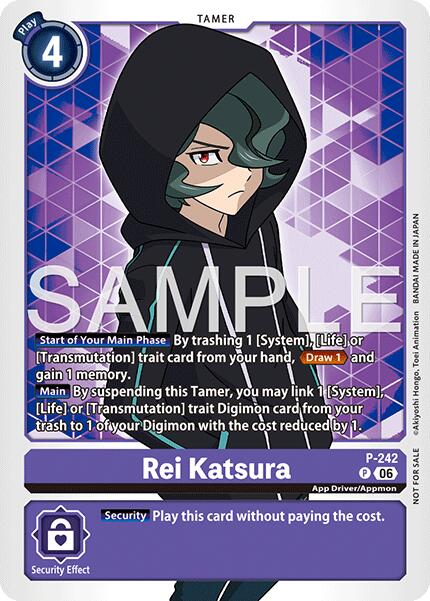 Rei Katsura [P-242] (Official Store Tournament 2026 Vol. 3 Participant) [Promotional Cards]