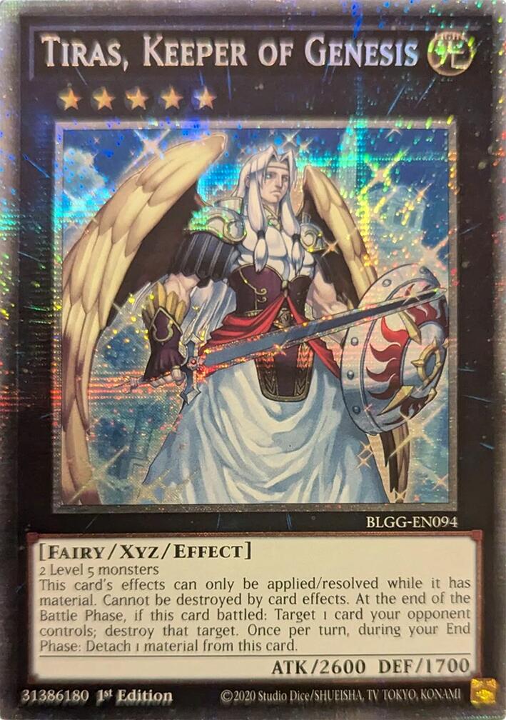 Tiras, Guardián del Génesis (Starlight Rare) [BLGG-EN094] Starlight Rare