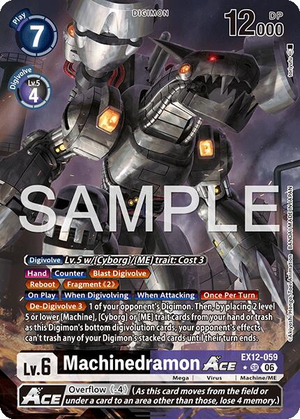 Machinedramon ACE [EX12-059] (Arte Alternativo) [Digital World Shambala]