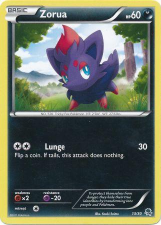 Zorua (13/30) [Noir & Blanc : Kit du Dresseur - Zoroark]