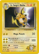 Raichu de Major Bob (28/132) [Gym Heroes Unlimited]