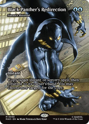 Redirección de Pantera Negra - Reversión de Narset (Sin borde) [Universo Marvel: Legal-Eterno]