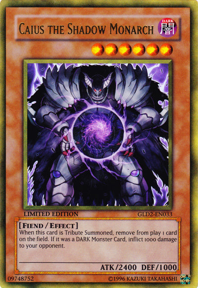 Caius le Monarque des Ombres [GLD2-FR033] Ultra Rare