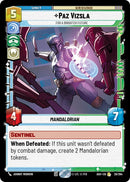Image for Paz Vizsla - For a Brighter Future (28/264) (ASH) - Star Wars: Unlimited