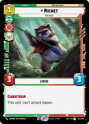 Image for Wicket - Yub Nub! (34/264) (ASH) - Star Wars: Unlimited