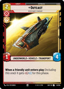 Image for Outcast - Mercenary Starship (41/264) (ASH) - Star Wars: Unlimited