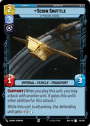 Image for Scion Shuttle - At Morgan's Bidding (46/264) (ASH) - Star Wars: Unlimited