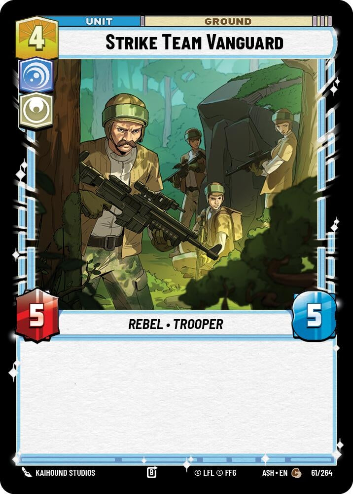 Image for Strike Team Vanguard (61/264) (ASH) - Star Wars: Unlimited