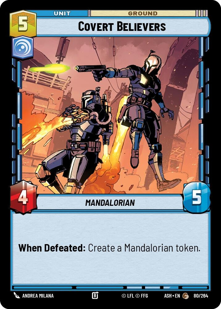 Image for Covert Believers (80/264) (ASH) - Star Wars: Unlimited