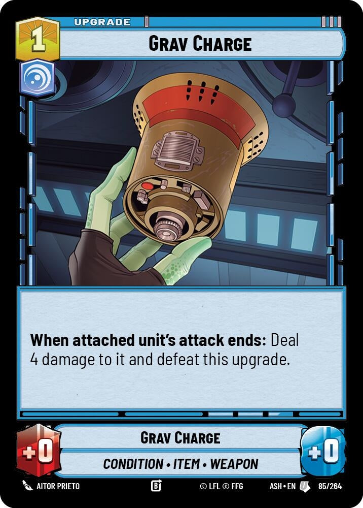 Image for Grav Charge (85/264) (ASH) - Star Wars: Unlimited