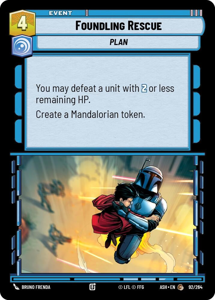 Image for Foundling Rescue (92/264) (ASH) - Star Wars: Unlimited