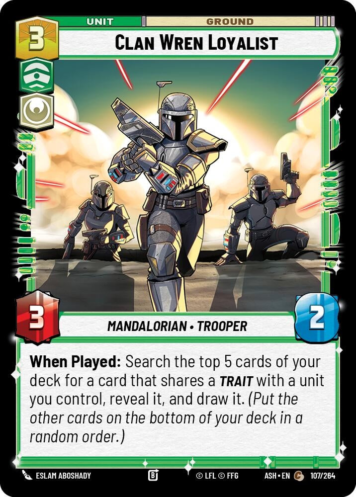 Image for Clan Wren Loyalist (107/264) (ASH) - Star Wars: Unlimited