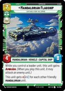 Image for Mandalorian Flagship - Captured from the Empire (113/264) (ASH) - Star Wars: Unlimited