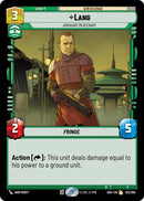 Image for Lang - Arrogant Mercenary (123/264) (ASH) - Star Wars: Unlimited
