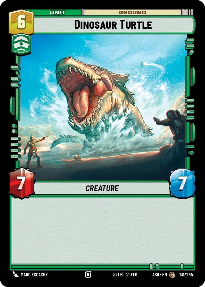 Image for Dinosaur Turtle (131/264) (ASH) - Star Wars: Unlimited