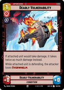 Image for Deadly Vulnerability (150/264) (ASH) - Star Wars: Unlimited