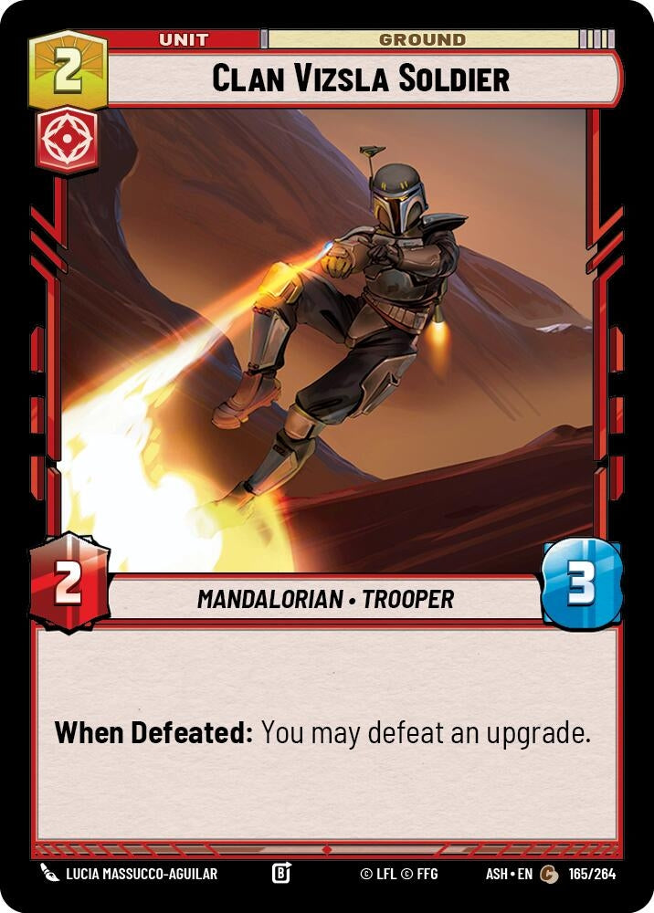 Image for Clan Vizsla Soldier (165/264) (ASH) - Star Wars: Unlimited