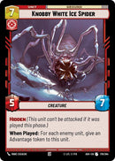 Image for Knobby White Ice Spider (178/264) (ASH) - Star Wars: Unlimited