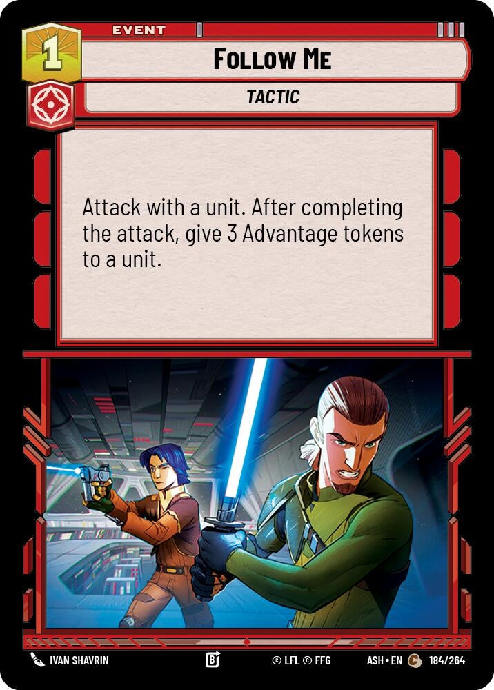 Image for Follow Me (184/264) (ASH) - Star Wars: Unlimited