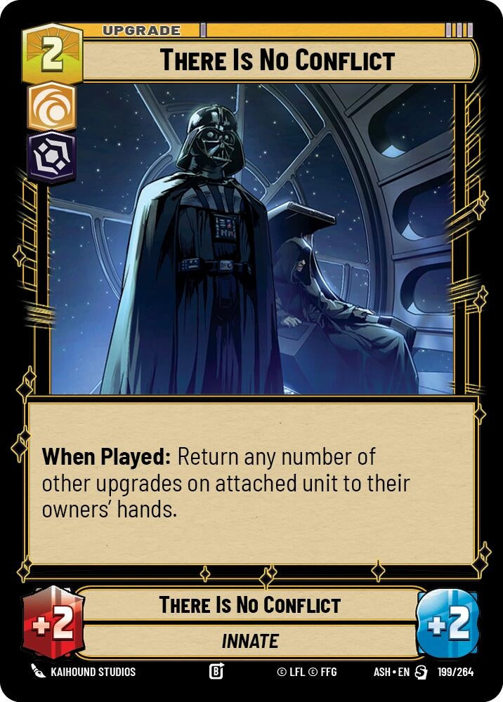 Image for There Is No Conflict (199/264) (ASH) - Star Wars: Unlimited