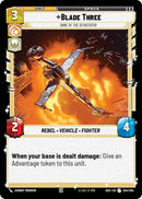 Image for Blade Three - Bane of the Devastator (204/264) (ASH) - Star Wars: Unlimited