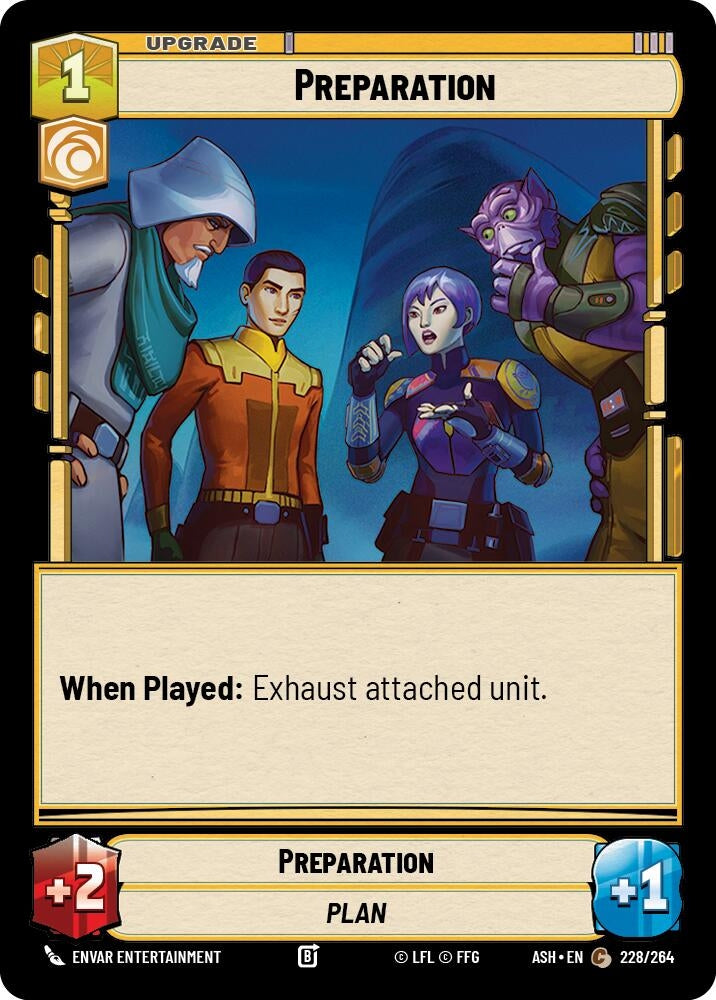 Image for Preparation (228/264) (ASH) - Star Wars: Unlimited