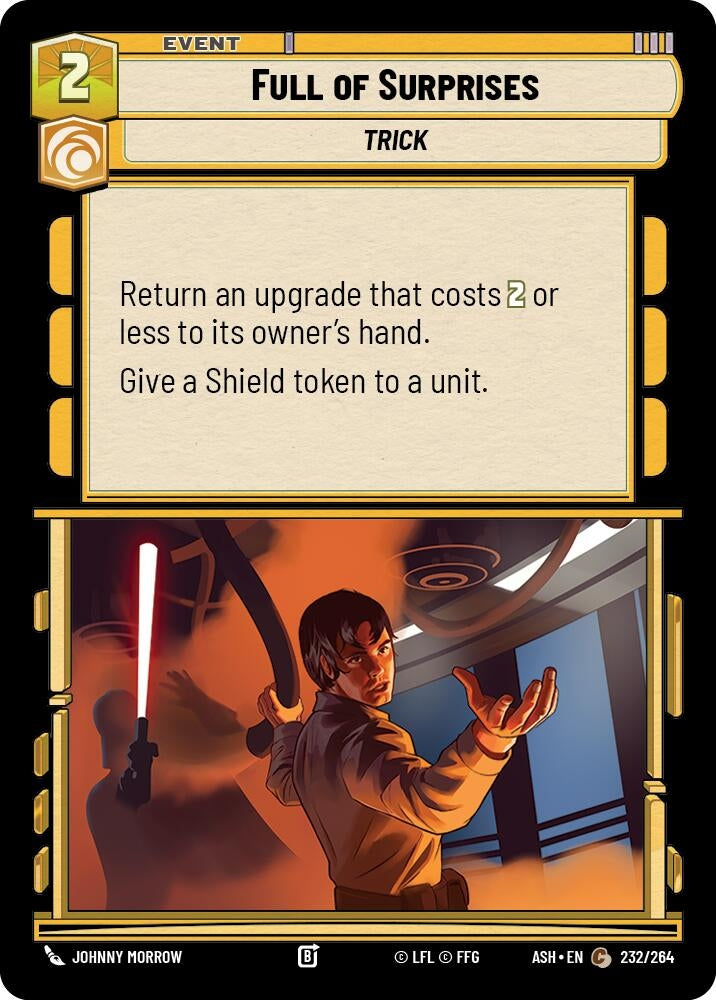 Image for Full of Surprises (232/264) (ASH) - Star Wars: Unlimited