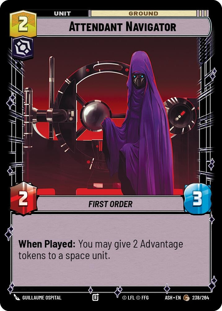 Image for Attendant Navigator (238/264) (ASH) - Star Wars: Unlimited