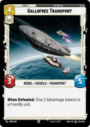 Image for Gallofree Transport (254/264) (ASH) - Star Wars: Unlimited