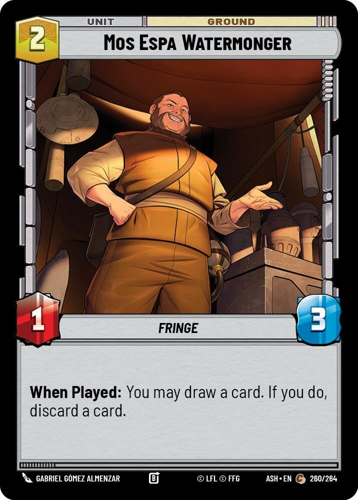 Image for Mos Espa Watermonger (260/264) (ASH) - Star Wars: Unlimited