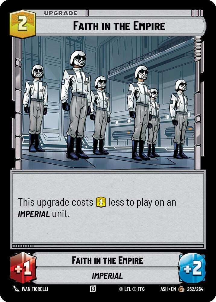 Image for Faith in the Empire (262/264) (ASH) - Star Wars: Unlimited
