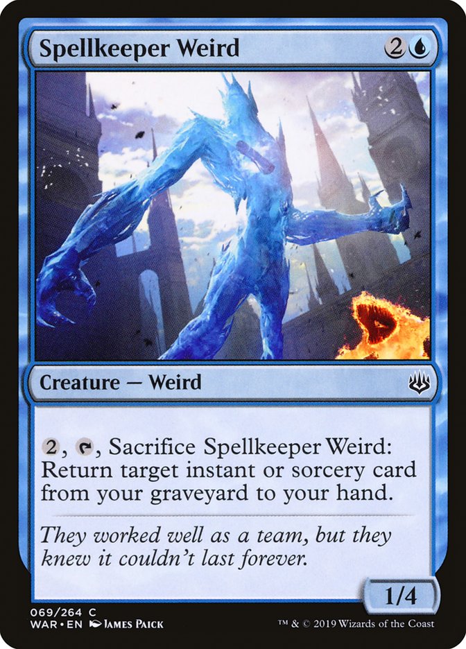 Étrangeté gardienne de sorts [La Guerre des Planeswalkers]