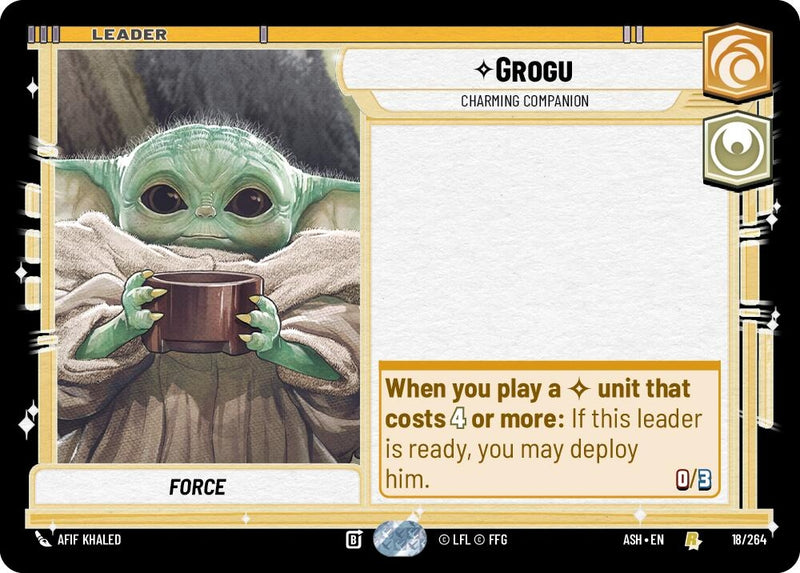 Image for Grogu - Charming Companion (18/264) (ASH) - Star Wars: Unlimited