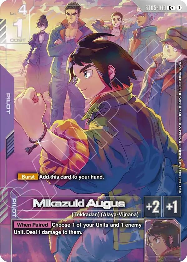 Image for Mikazuki Augus (C+) (Premium Accessory Set Mobile Suit Gundam: Iron-Blooded Orphans) (ST05-010) (GCG-PR) - Gundam Card Game