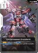 Image for Unforeseen Incident (World Championship Regionals 26-27 Season 1) (ST01-014) (GCG-PR) - Gundam Card Game